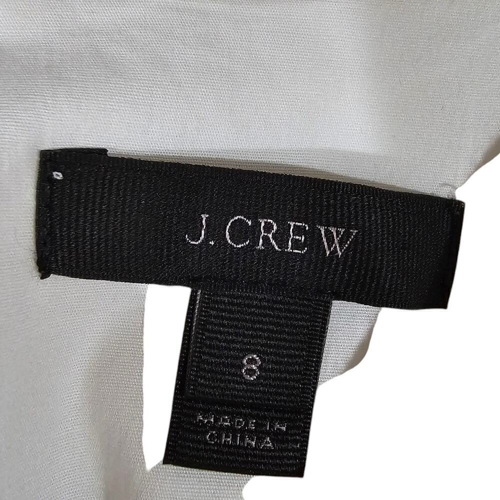 J.Crew Going Places Sheath Dress White Size 8 - Picture 5 of 8